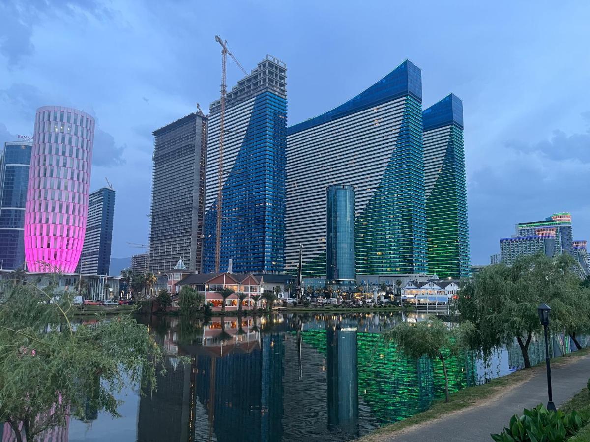 1-Bedroom Studio Apartment In Orbi City - Side Seaview Батуми Экстерьер фото