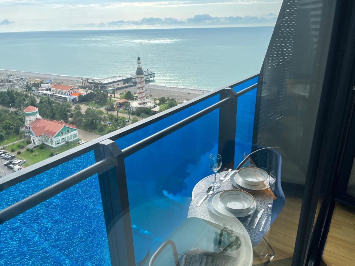 1-Bedroom Studio Apartment In Orbi City - Side Seaview Батуми Экстерьер фото